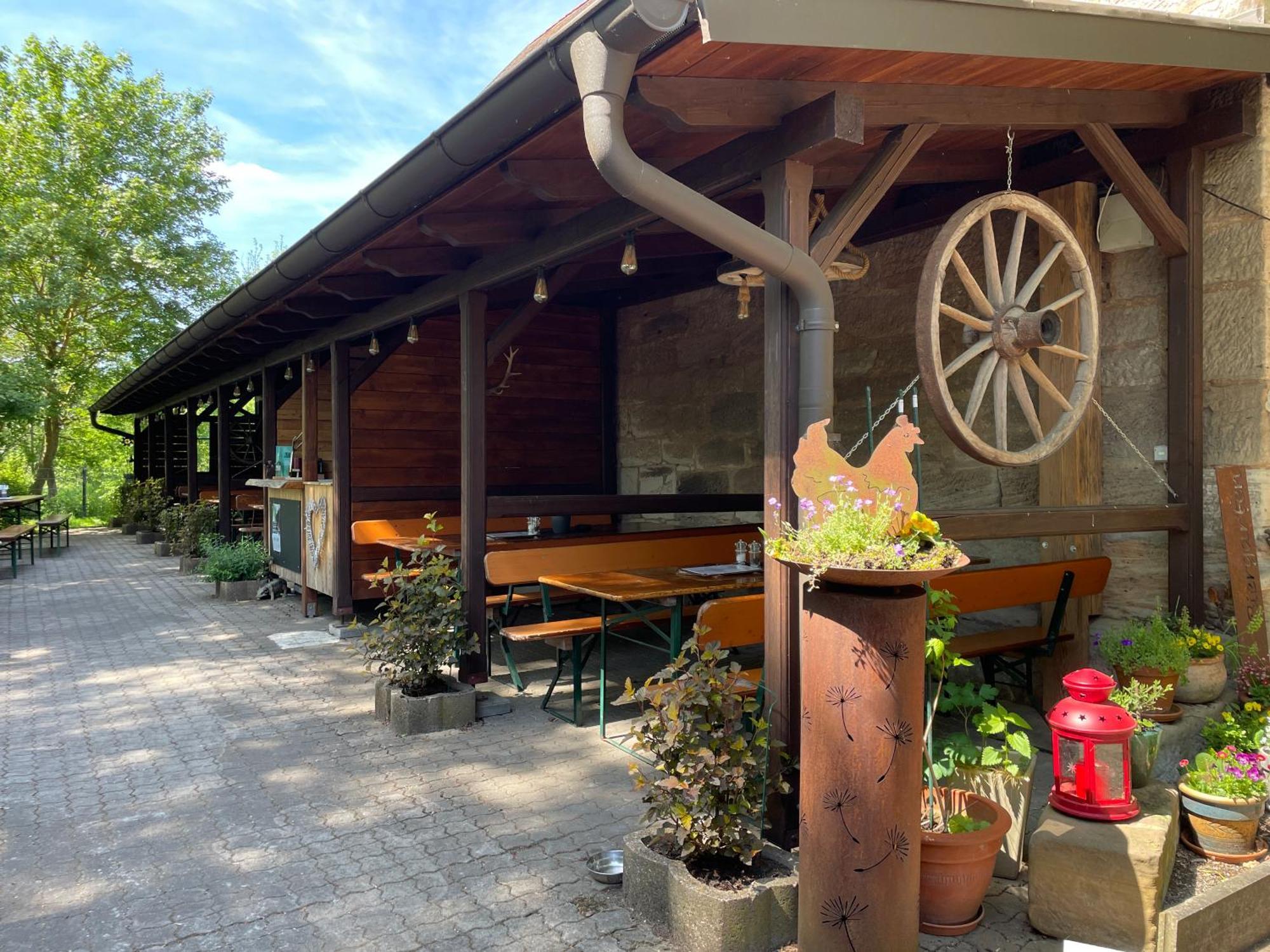 Land-Gast-Hof Walkmuehle Hotel Feuchtwangen Eksteriør billede