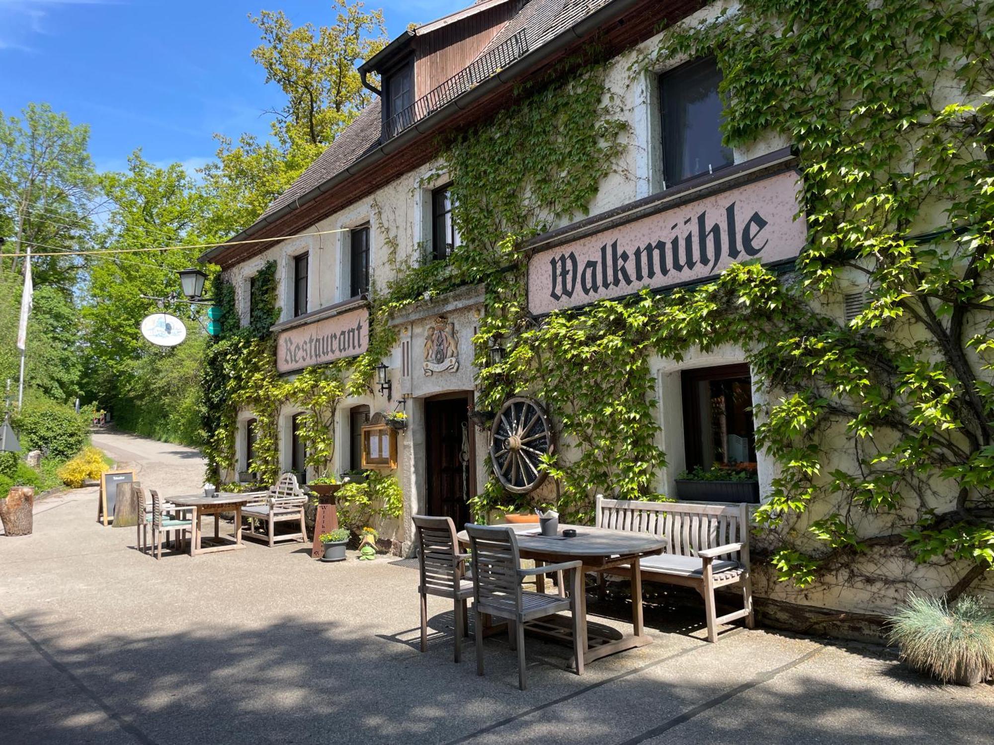 Land-Gast-Hof Walkmuehle Hotel Feuchtwangen Eksteriør billede